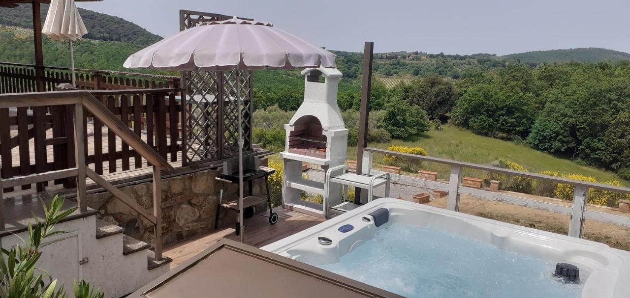 Podere Casalbosco - Idromassaggio E Panorama Rapolano Terme Exterior foto